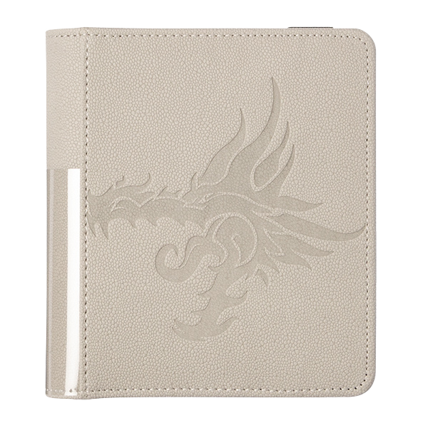 Dragon Shield Binder: Card Codex Portfolio 80- Ashen White Dragon Shield Binder: Card Codex Portfolio 80- Ashen White